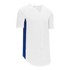 Athletic Knit Full Button Baseball Jersey with Contrast Mesh Inserts (BA1890)